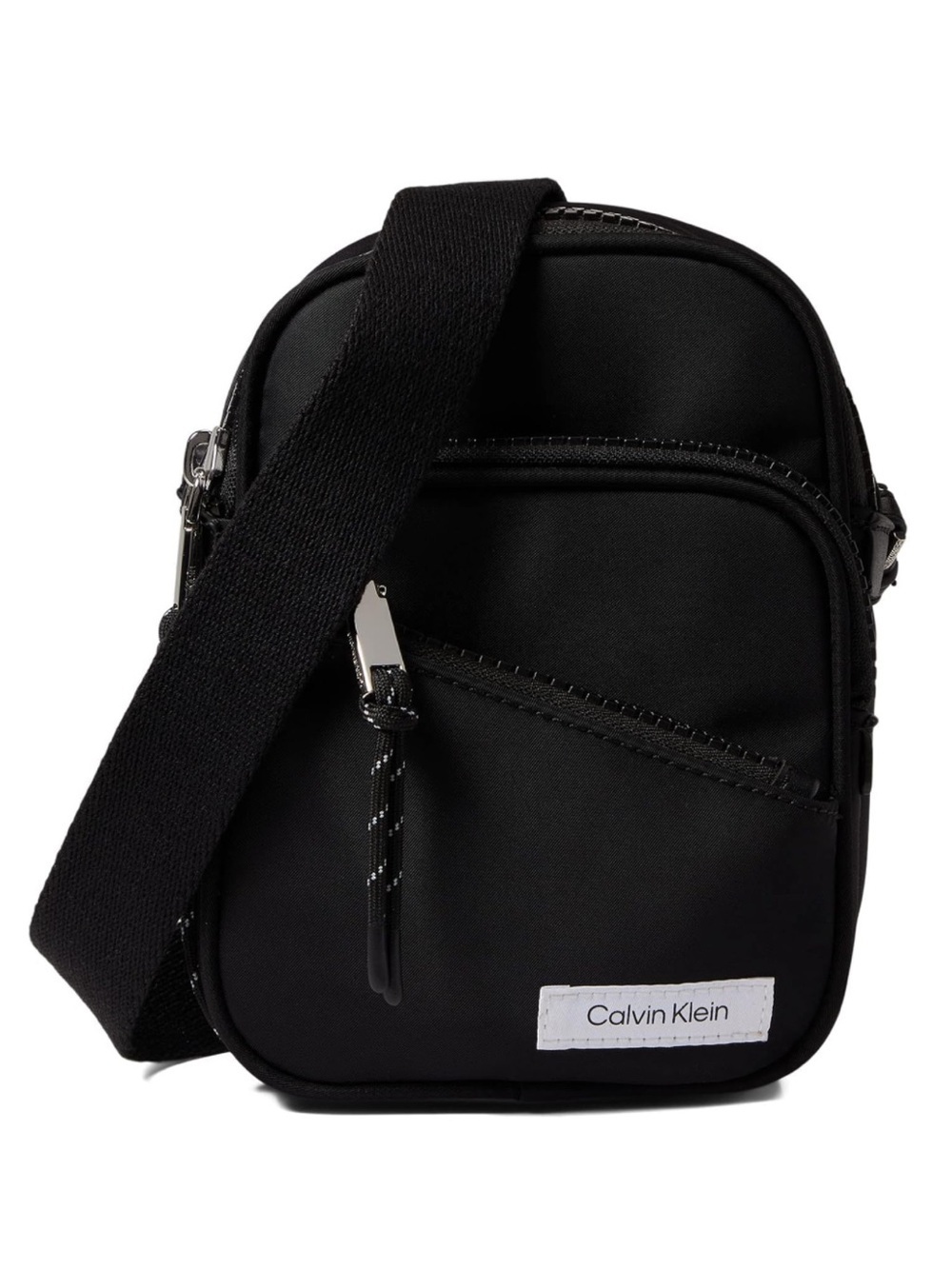 Calvin Klein Evie Black Nylon Crossbody Bag